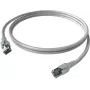 Câble patch EasyLan FlexBoot Cat.6A S/FTP gris 10m