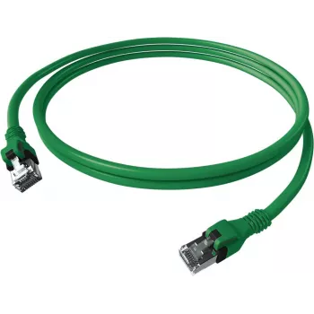 Câble patch EasyLan DualBoot Push Cat.6A S/FTP vert 7,5m