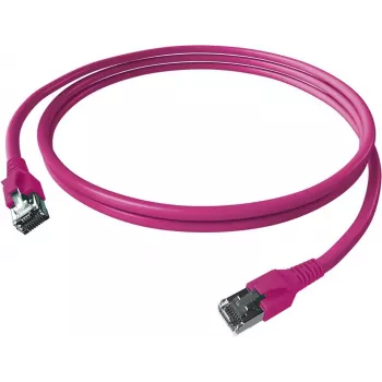 Câble patch EasyLan FlexBoot Cat.6A S/FTP, violet, 3,0 m