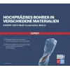 Coffret de forets multi-usage BOSCH EXPERT HEX-9 Multi Construction 8 pièces (2608901455)