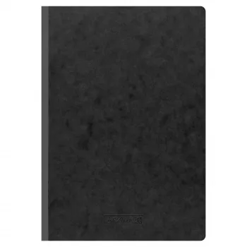 Carnet Brunnen FACT!plus A4 ligné 96 feuilles noir