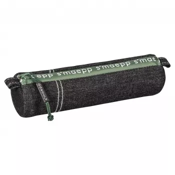 BRUNNEN s'maepp Street Style Trousse, noire, polyester, fermeture à glissière