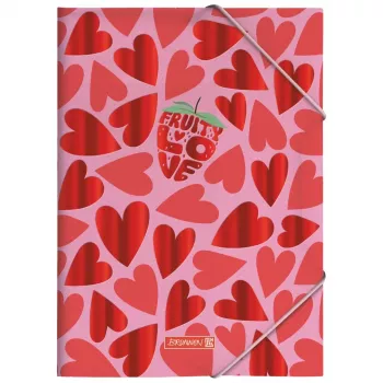 BRUNNEN Fruity Love Collection Classeur A4 rose/rouge, 1 pièce (1041604522)