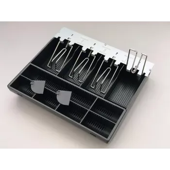 ARTDEV Insert for AC-3330 Cash Drawer with Individually Adjustable Coin Insert and 4 Banknote Compartments