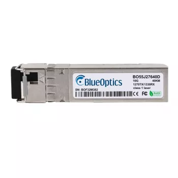 Émetteur-récepteur BiDi SFP+ 10GBASE-BX40-U 40 km BlueOptics (1330 nm TX/1270 nm RX) pour TP-Link SFP-10G-BX-U-40KM
