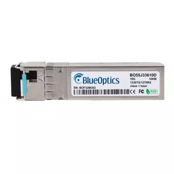 SFP+ BlueOptics BO55J33610D compatible avec Synology SFP-10G-BX-D-SG, émetteur-récepteur 10GBASE-BX-D 10 km LC simplex SMF