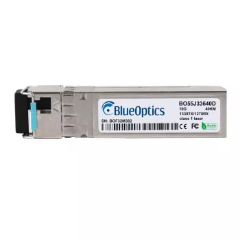 BlueOptics SFP+ BO55J33640D 10GBASE-BX-D 40 km LC Simplex émetteur-récepteur compatible avec Synology SFP-10G-BX-D-40KM