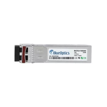BlueOptics BO35J136S4D émetteur-récepteur SFP+ compatible Synology SFP-10G-LRM, LC Duplex, 10GBASE-LRM, multimode, 1310nm, 220m