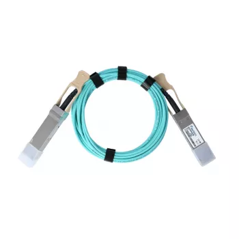 BlueOptics Câble optique actif QSFP 20 m compatible Synology QSFP-AOC-20M (BO252503K20M)