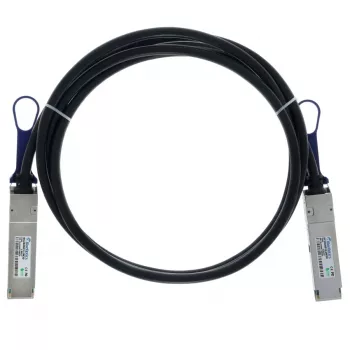 BlueOptics E100G-QSFP-QSFP-P-0101 Câble DAC QSFP28 1 m compatible BlueLAN