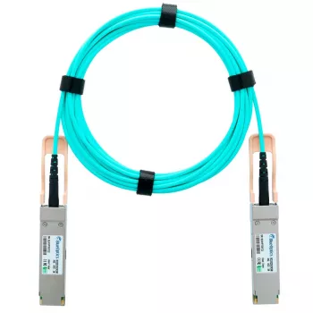 Câble optique actif (AOC) QSFP+ 30 m BlueOptics BO252503K30M compatible Ruckus 40G-QSFP-QSFP-AOC-3001