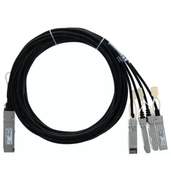 Câble Breakout DAC QSFP BlueLAN 1 m compatible BlueOptics Ruckus 40G-QSFP-4SFP-PC-0101