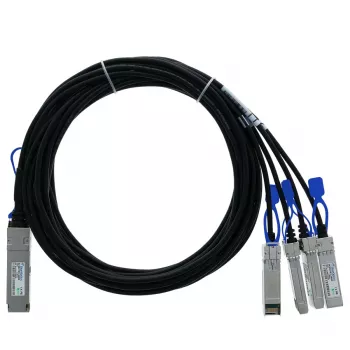 Câble cuivre Direct Attach QSFP28 BlueLAN 2 m compatible BlueOptics 100G-Q28-S28-C-0201