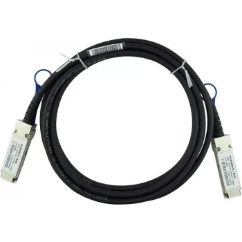 Câble direct attach QSFP28 BlueLAN compatible Legrand 100G2X50GPD3M-LEG, 100GBASE-CR4, InfiniBand EDR, 30AWG, 2 m