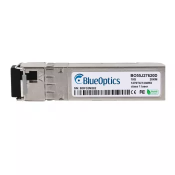 BlueOptics transceiver SFP+ 10GBase-BX-U, 1270 nm TX / 1330 nm RX, LC simplex, SMF, 20 km, compatible avec Synology SFP-10G-BX-U