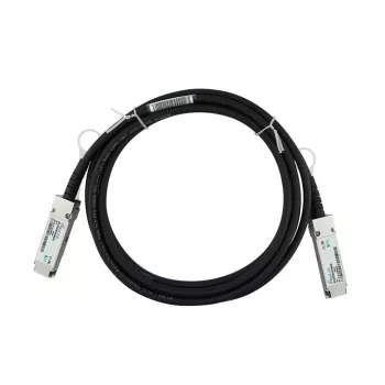 BlueLAN Câble d'attache directe QSFP compatible Lenovo Mellanox ARZC, 40GBASE-CR4, 1 m, 30AWG, DAC passif