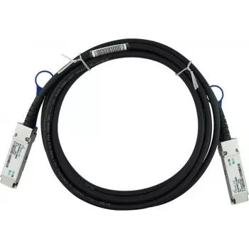 BlueLAN câble cuivre direct attach QSFP28 compatible 100GBASE-CR4 1m 30AWG DAC passif