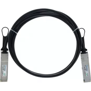 Câble cuivre Direct Attach BlueLAN passif QSFP112, 400GBASE Ethernet, InfiniBand, 1,5 m (BOQ1Q101X1.5M-BL)