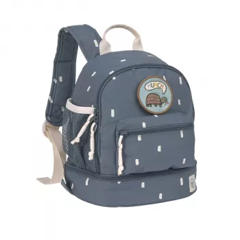 Lassig mini backpack Happy Prints navy