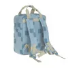 Mini sac à dos carré Lassig Pattern Party Blue