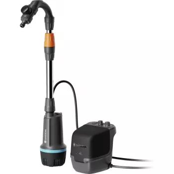 Pompe de récupération d'eau de pluie sans fil Gardena 14605-20 2400 ComfortAutomatic 18V P4A ensemble complet