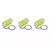 Kabelmeister Niveau à bulle mini avec anneau porte-clés - lot de 3