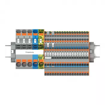 WAGO 821-111 TOPJOB S Main Distribution Set FI/LS with Push Button