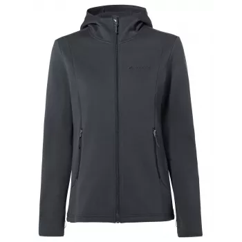 Sweat à capuche polaire Vaude Idris Fleece pour femme - Phantom Black, taille S