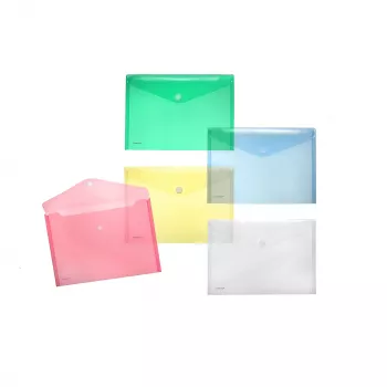 Pochette de classement FolderSys 40101-94 DIN A4 paysage assorties 10 pièces/pack