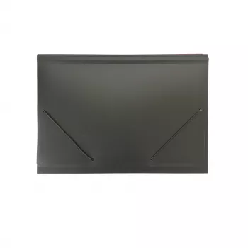 Chemise à soufflet FolderSys 5 compartiments A4 noir