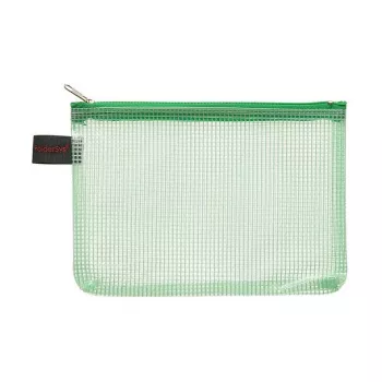 FolderSys 10 pochettes à fermeture éclair A6 transparentes