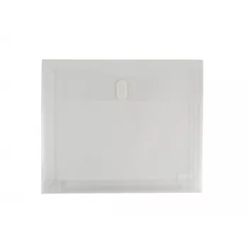 Pochettes à documents FolderSys transparentes lisses A4, lot de 10