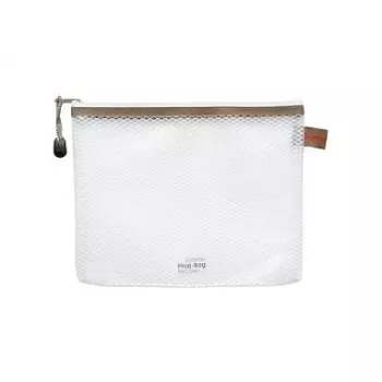 Pochette à fermeture éclair FolderSys B6 transparente