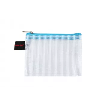 Pochette à fermeture éclair FolderSys A7 transparente