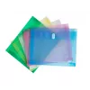FolderSys 10 Document Pockets DIN A4 Landscape Assorted Colors Smooth 0.20 mm