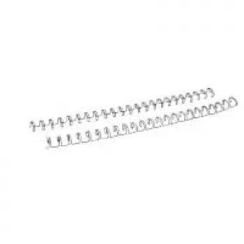 LMG Signaltechnologie 100 anneaux de reliure métalliques noirs pour 30 feuilles 34 boucles 6 mm pas 3:1 A4