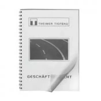 LMG Signaltechnologie 100 couvertures de reliure transparentes A4 (UMT020M)