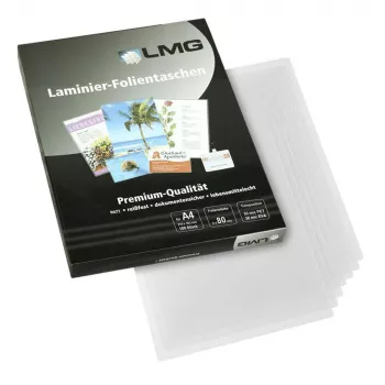 LMG Signaltechnologie 100 pochettes de plastification LMG mates pour A4
