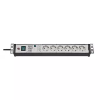 TRITON multiprise avec 6x prises Schuko CEE 7/6, câble 2,5 m (RAC-RP-X04-P6)