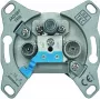 JULTEC Prise murale d'antenne JAD307TRS 3 trous découplée par diode (TV, radio, SAT)