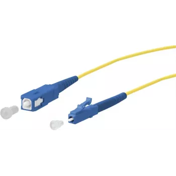 METZ CONNECT OpDAT Câble de brassage SC-S/LC-S OS2 5,0 m