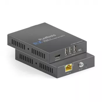 Récepteur HDBaseT HDMI et USB 2.0 PureLink - 3.0 - 4K 60Hz 4:4:4 USB 2 - numérique/données - numérique/affichage/vidéo