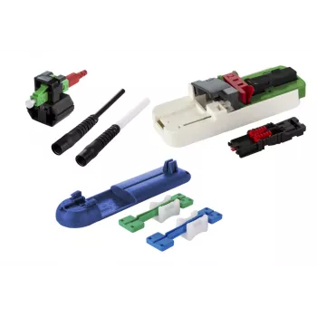 Câble patch LC duplex OS2 monomode METZ CONNECT 1509QKJA002C-E vert, lot de 20