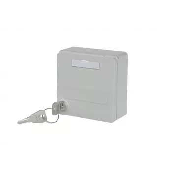 METZ CONNECT 1309471003KI boîtier encastré pour module avec couvercle rabattable et serrure gris (1309471003KI)