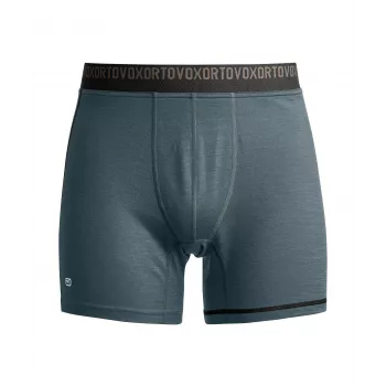 Caleçon Ortovox 185 Rock N Wool Boxer Dark Arctic Grey XL