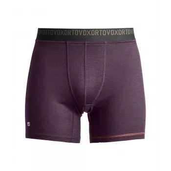 Ortovox 185 Rock N Wool Boxer - Dark Wild Berry, taille L