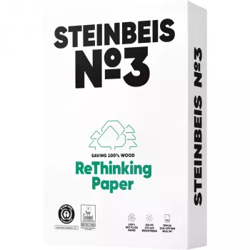 Steinbeis n° 3 papier recyclé A4 80 g/m² 500 feuilles ISO 90
