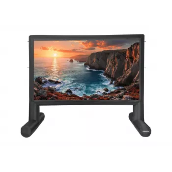 Celexon écran de projection extérieur gonflable Professional INF 100, 100 inch 16:9, surface visible 222 x 125 cm, compatible 4K-UHD