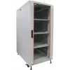 Armoire réseau IT-BUDGET 19 pouces SRK - ensemble complet - 27U - 600x600 mm - porte verre/acier - 4 ventilateurs actifs - PDU - étagères - flatpack - gris clair (90ITB19SRK2766GG)