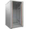 Armoire réseau 19 pouces IT-BUDGET SRK - 27HE - 600x600 mm - porte en verre trempé/acier massif - préassemblée - gris clair (RAL 7035) (99ITB19SRK2766GGNM)